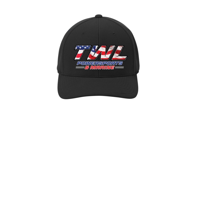 TWL American Flag Port Authority Flexfit 110 & Dry Mini Pique Cap