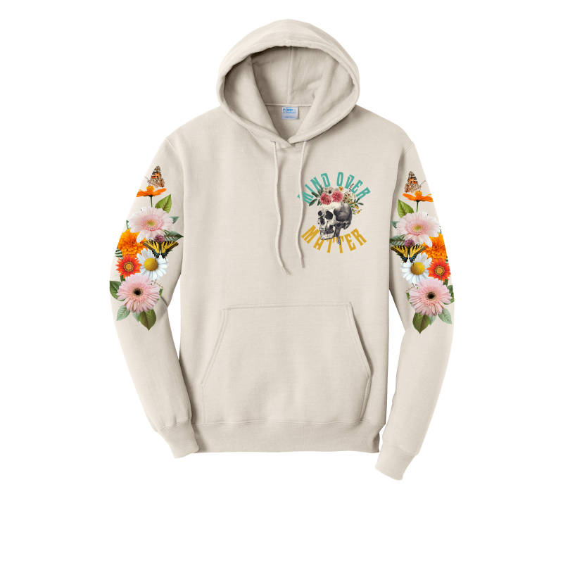 Power of Positivity Hoodie - 50/50 cotton poly hooded sweatshirt