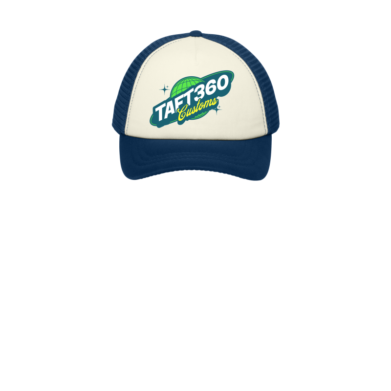 Taft360 Customs 5 Panel Trucker Cap