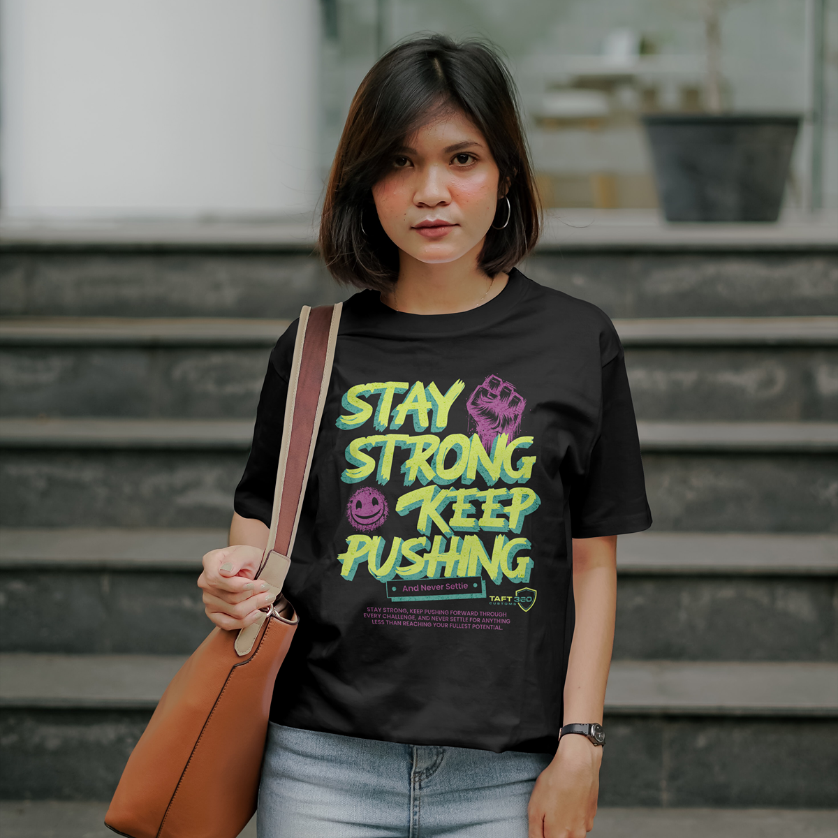 Stay Strong Keep Pushing T-Shirt