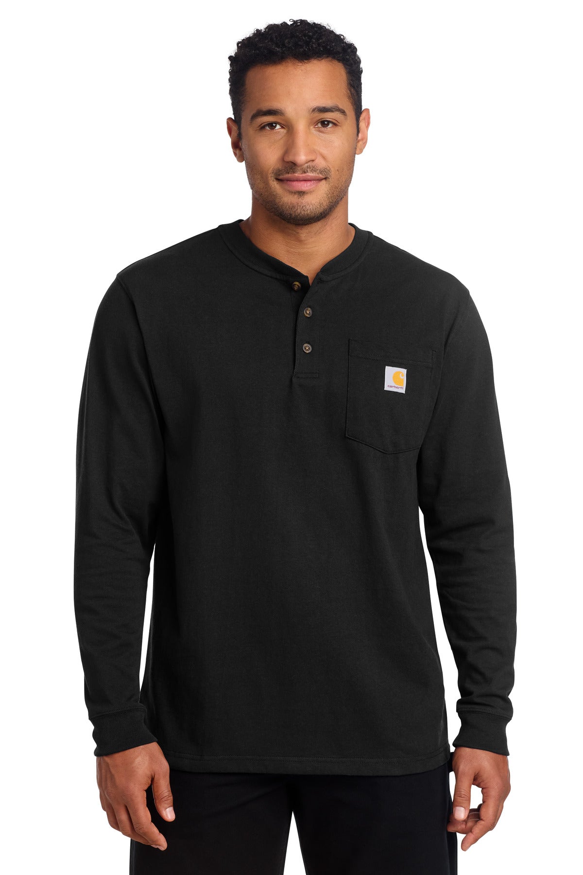 Carhartt ®  Long Sleeve Henley T-Shirt CTK128
