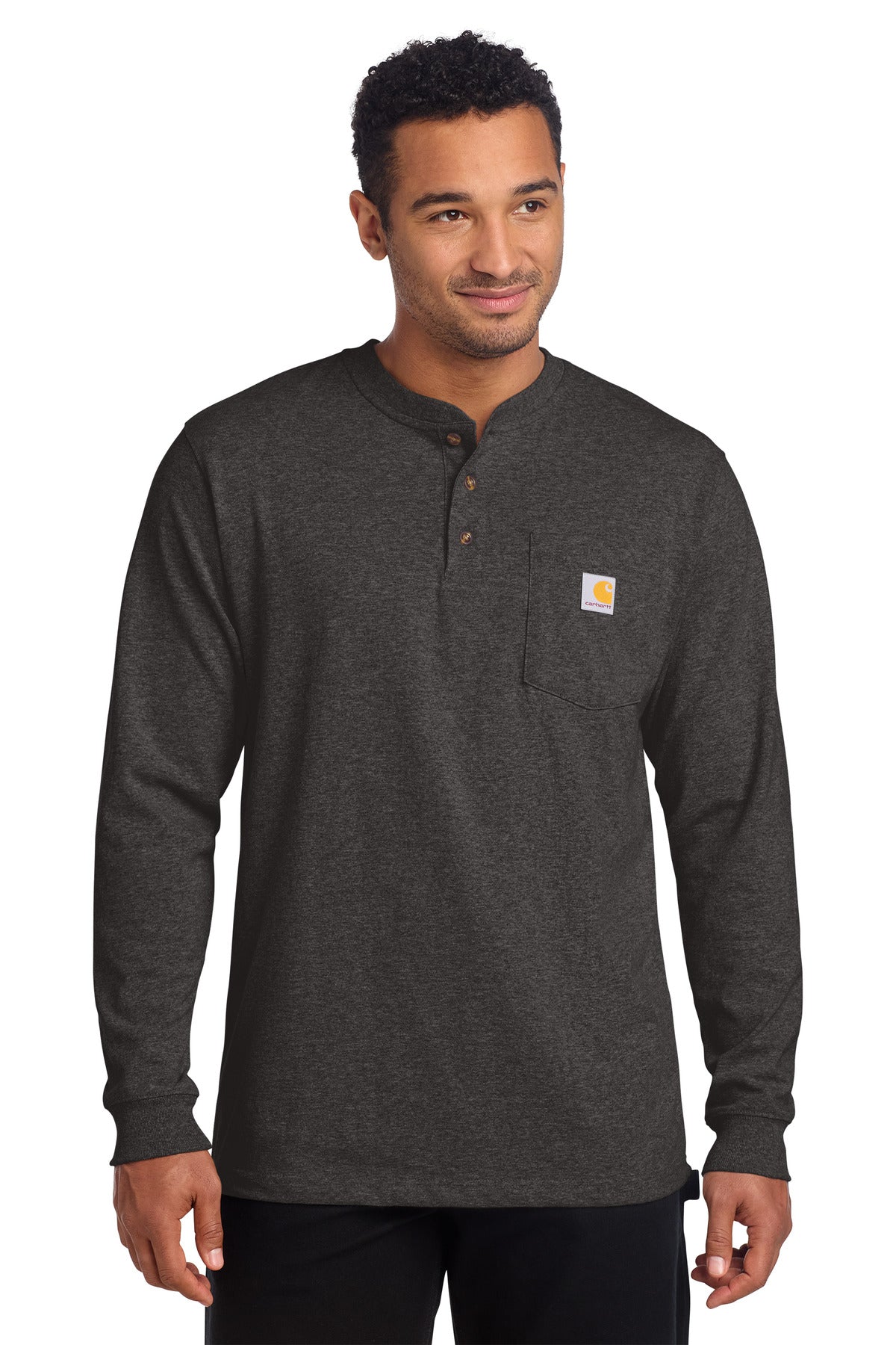 Carhartt ®  Long Sleeve Henley T-Shirt CTK128