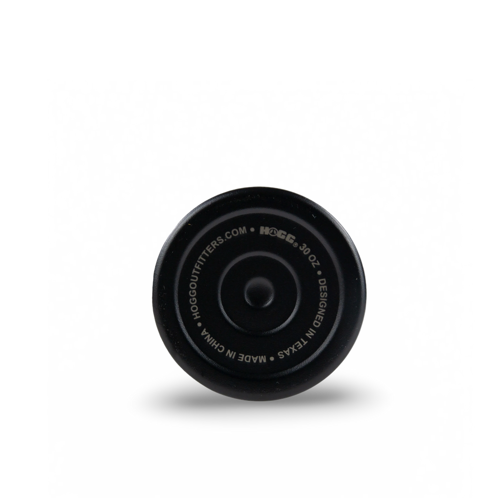 30oz POWDER COATED TRI-SIP TUMBLER - BLACK WITH TWL FLAG LOGO