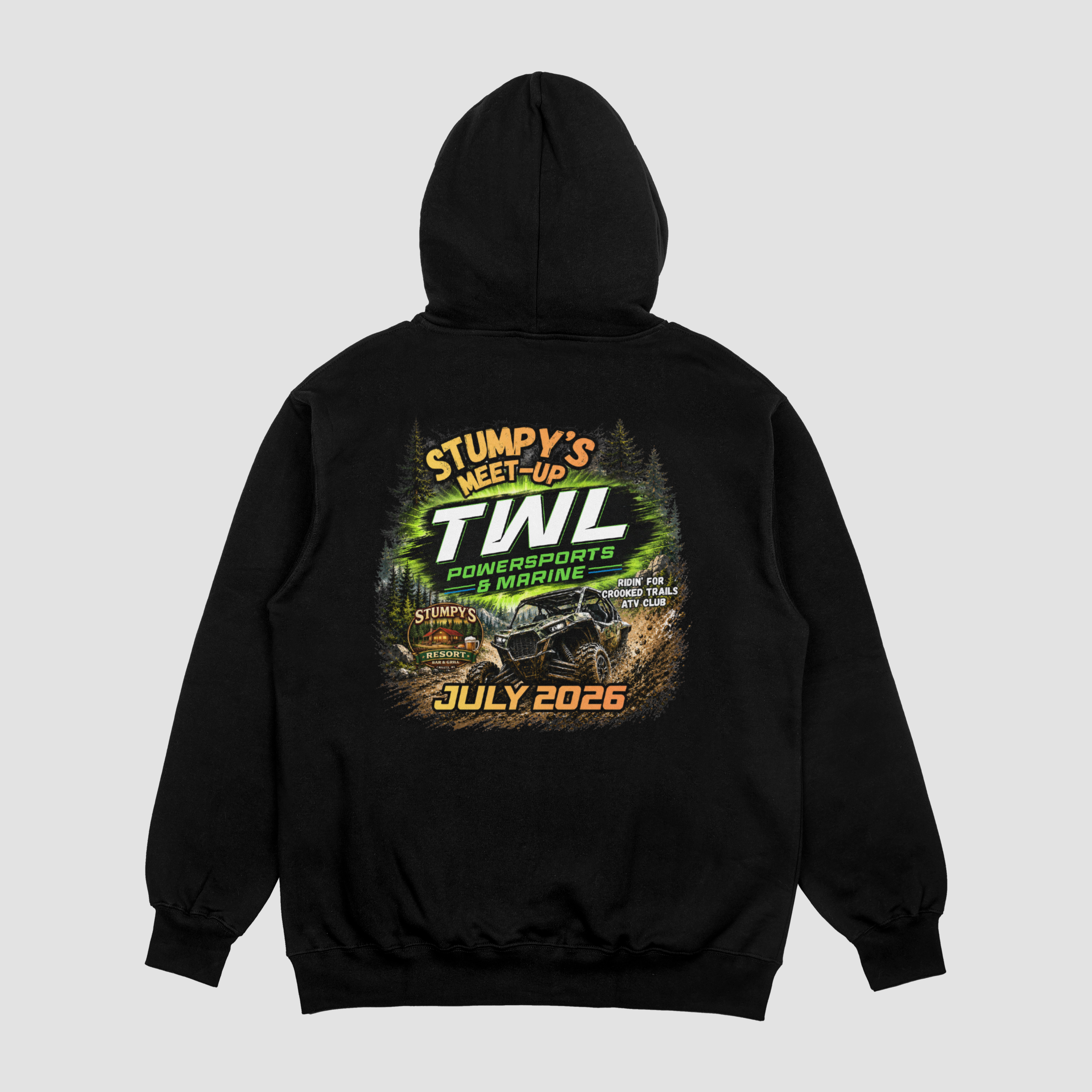 Stumpy's Ride Unisex Hooded Sweatshirt