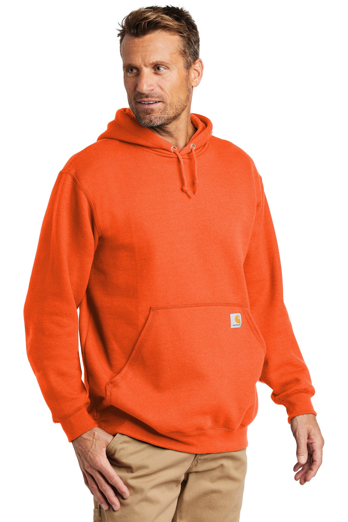 BriteOrng Carhartt Midweight Hooded Sweatshirt. CTK121