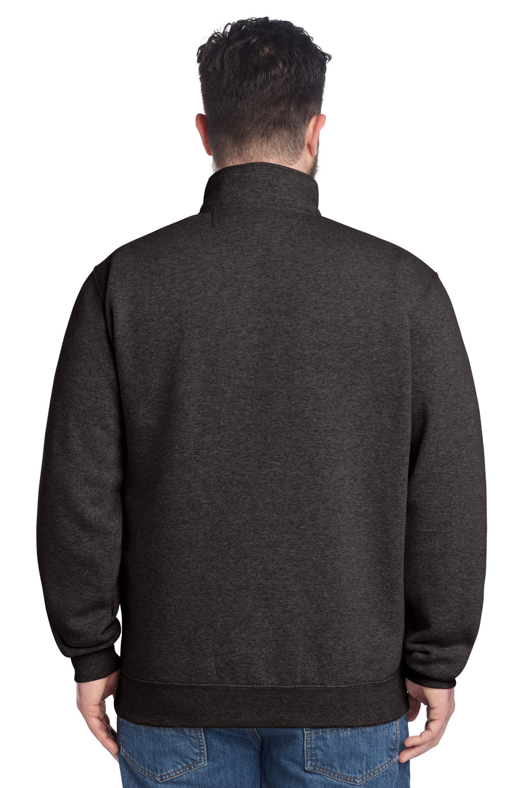 CarbonHthr Carhartt Midweight 1/4-Zip Mock Neck Sweatshirt CT105294