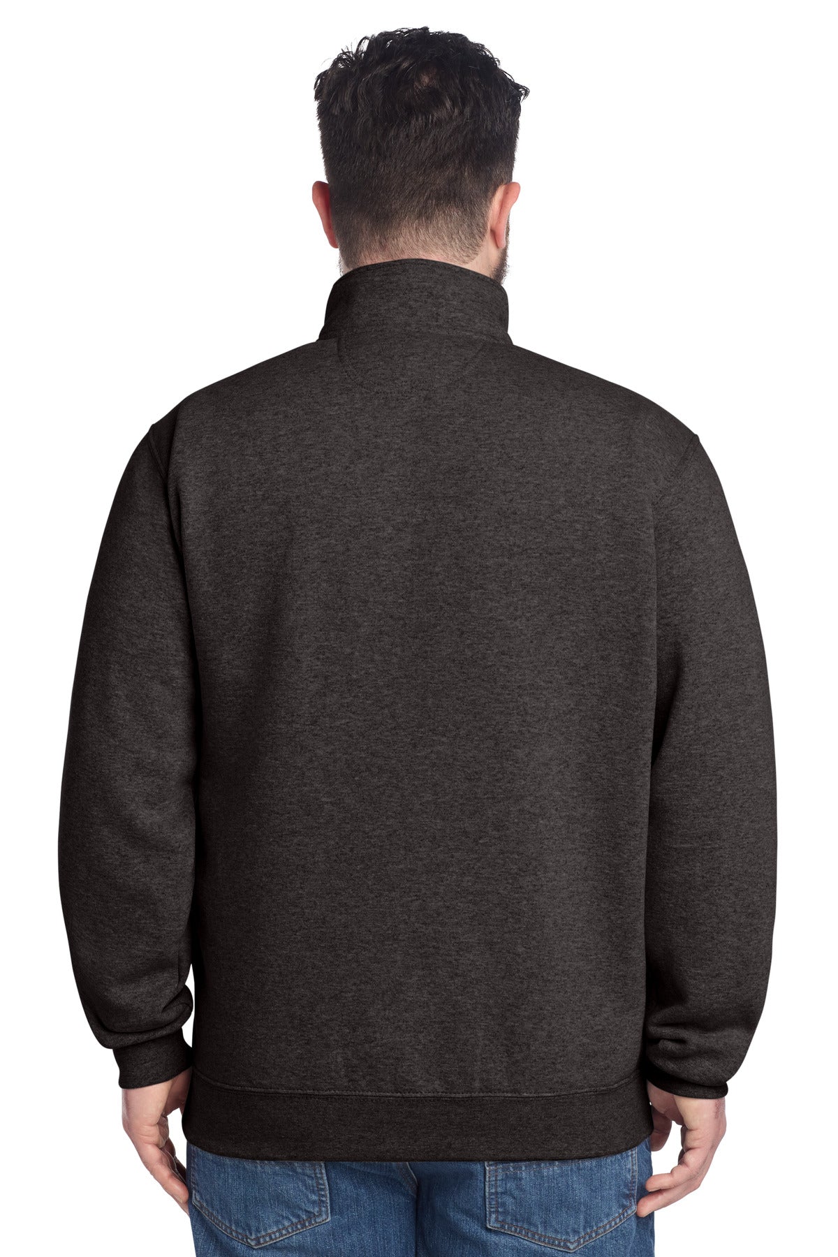 CarbonHthr Carhartt Midweight 1/4-Zip Mock Neck Sweatshirt CT105294