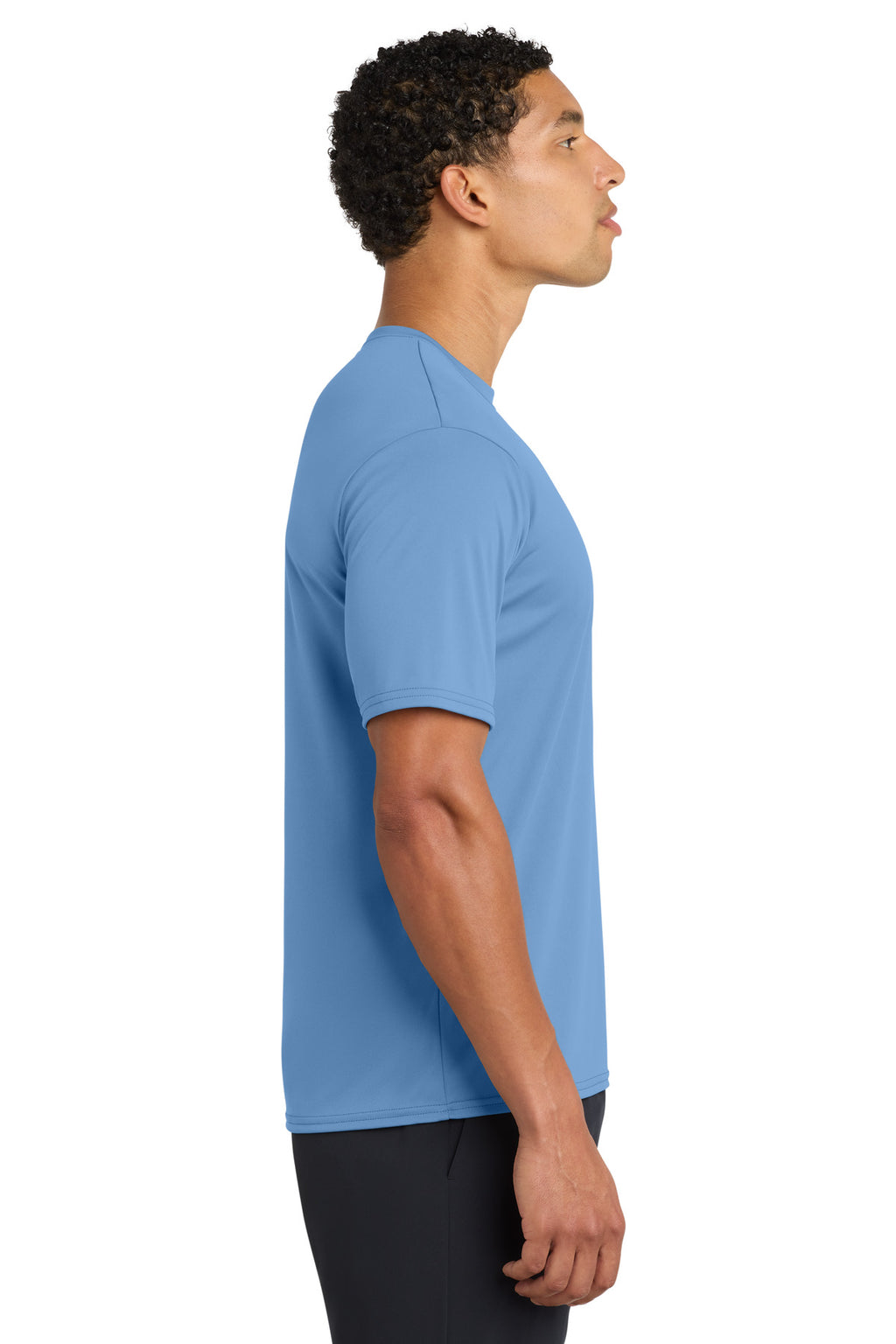 Carolina Blue Port & Company Performance Tee. PC380