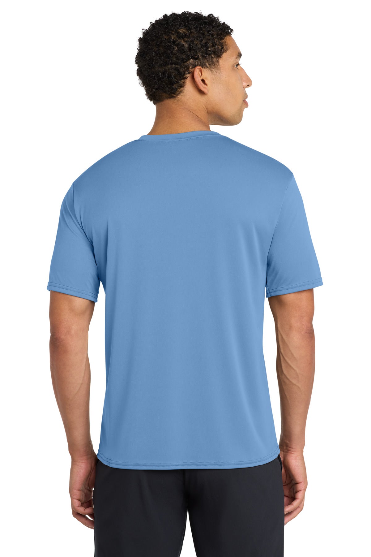 Carolina Blue Port & Company Performance Tee. PC380