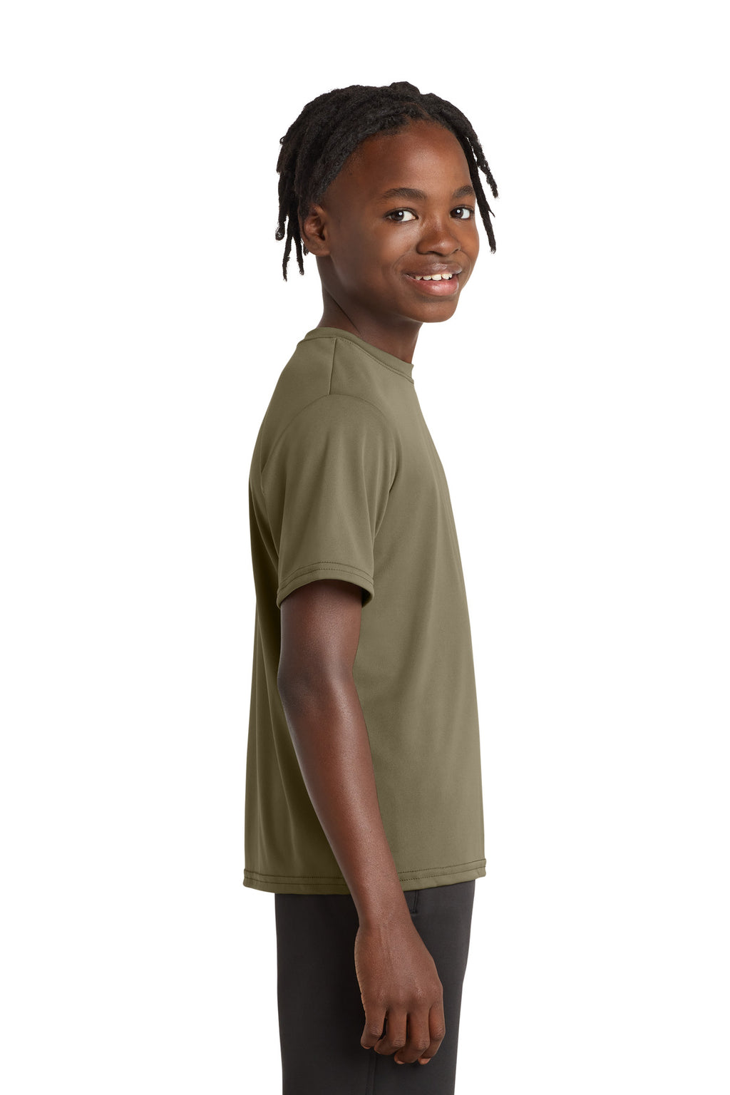 CoyoteBrn Port & Company Youth Performance Tee. PC380Y