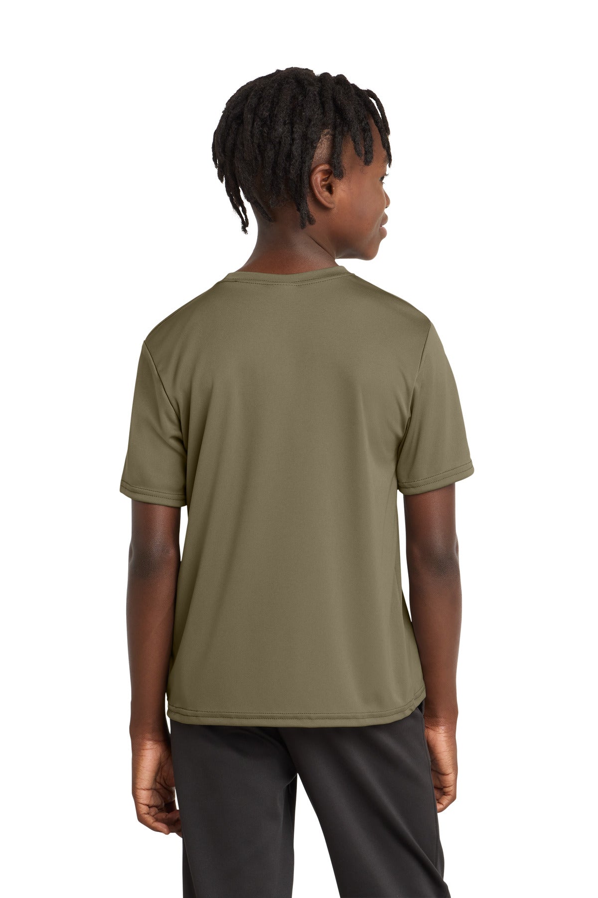 CoyoteBrn Port & Company Youth Performance Tee. PC380Y