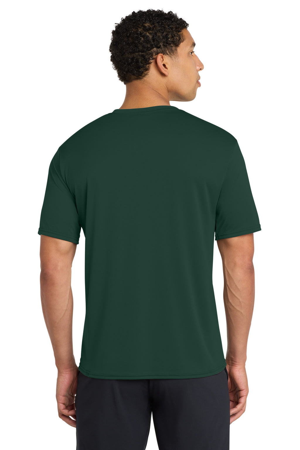 Dark Green Port & Company Performance Tee. PC380