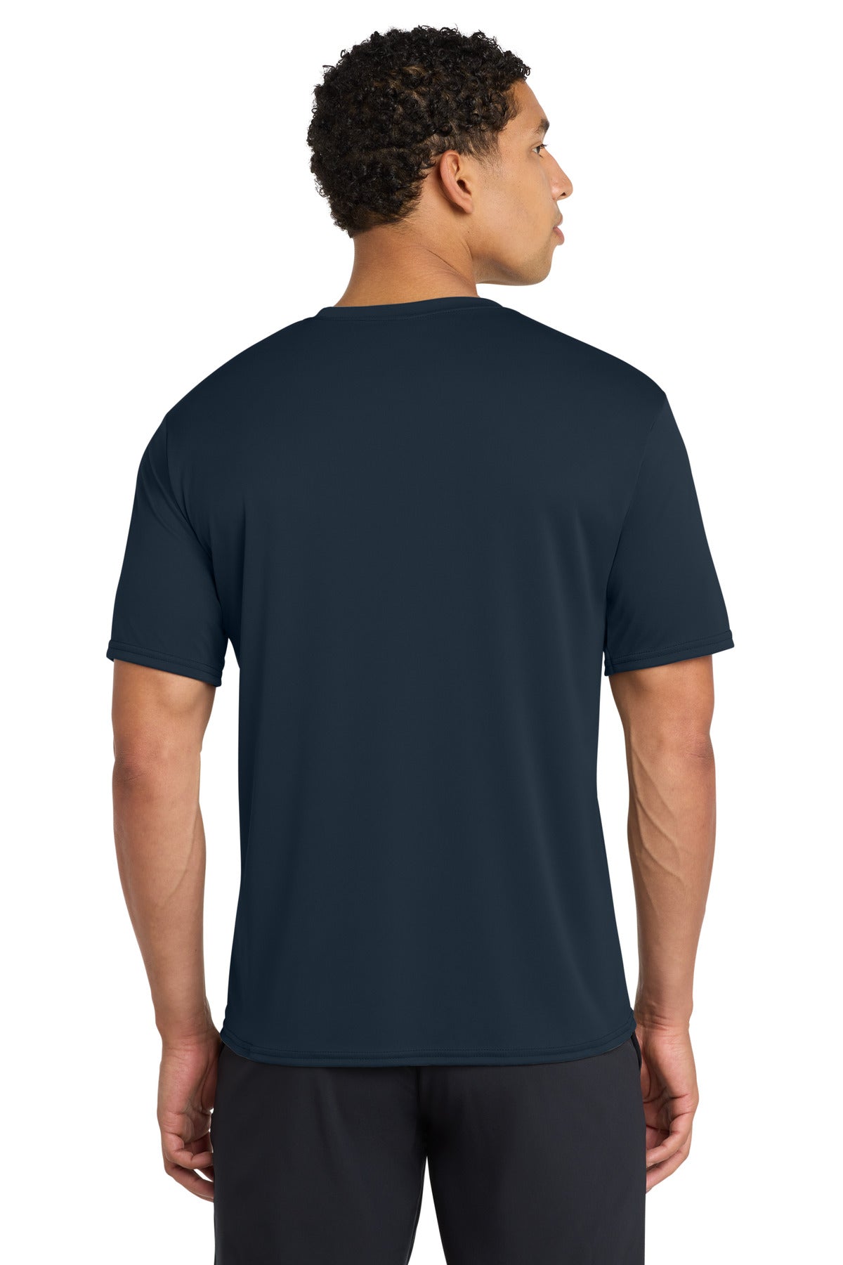 Deep Navy Port & Company Performance Tee. PC380