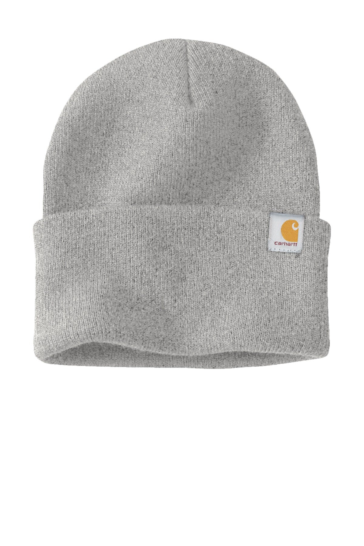 Front View of Heather Grey Carhartt Watch Cap 2.0 CT104597
