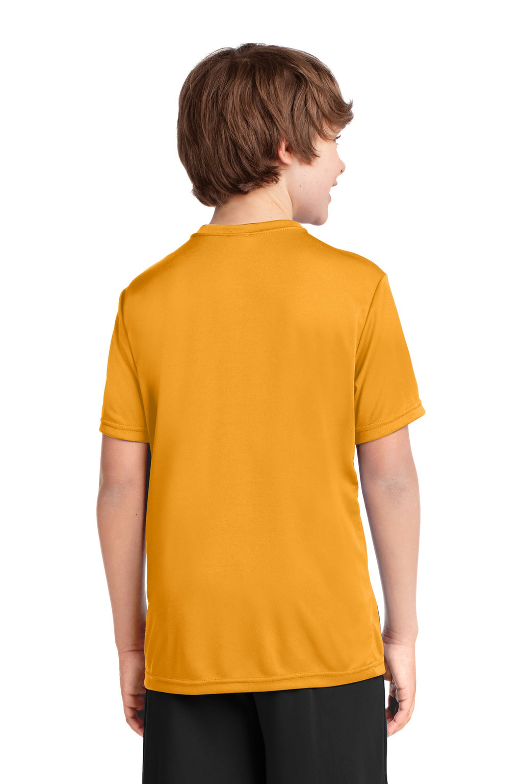 Gold Port & Company Youth Performance Tee. PC380Y