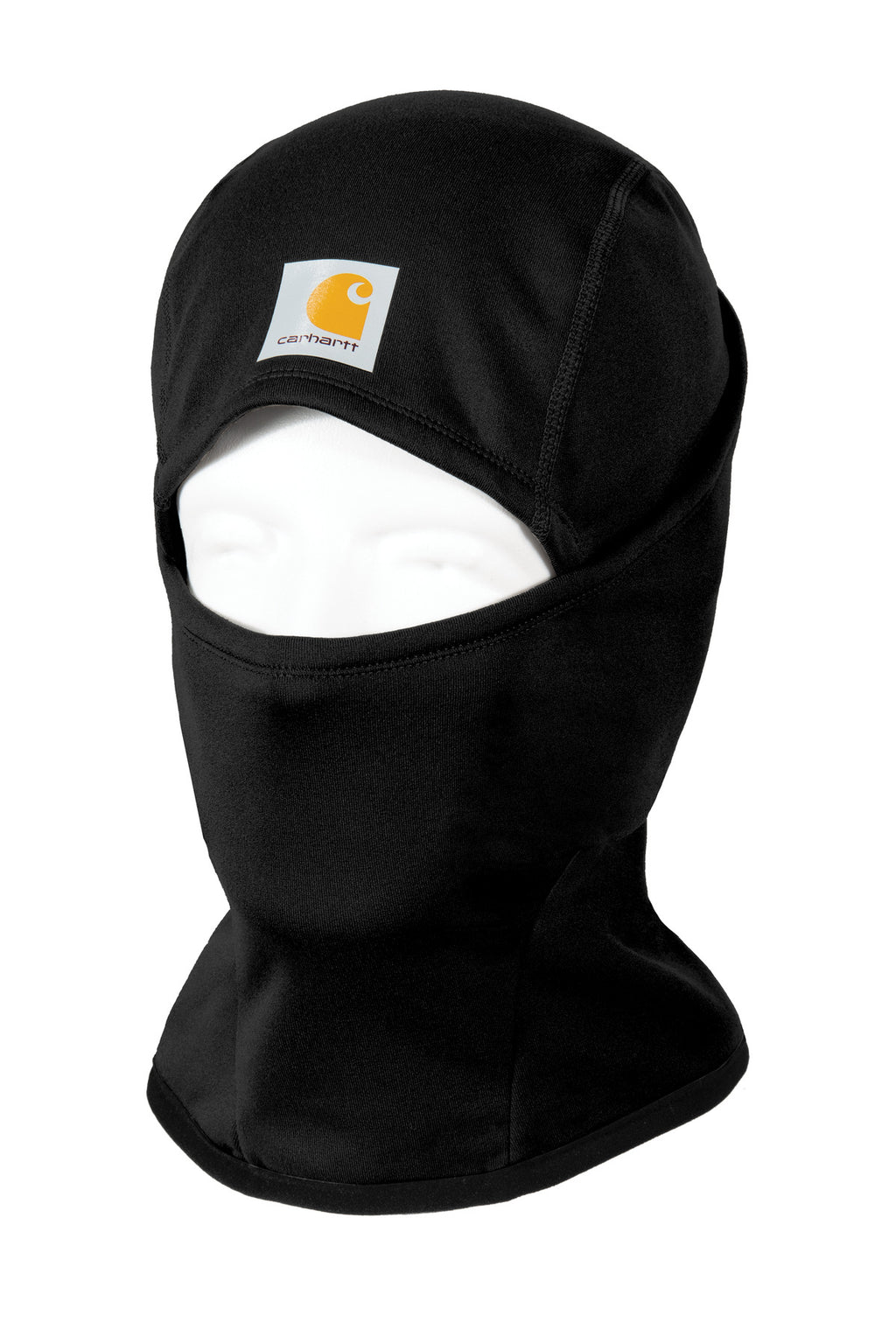 Left View of Black Carhartt Force Helmet-Liner Mask. CTA267
