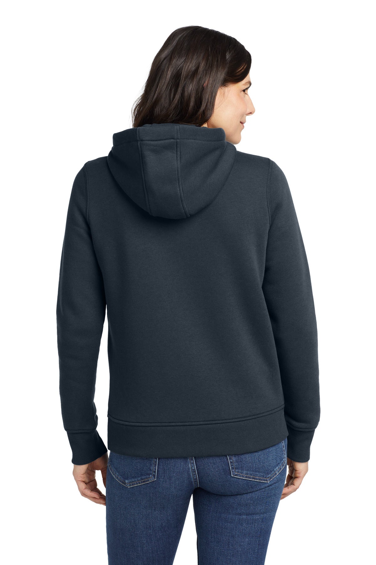 Navy Carhartt Women's Clarksburg Full-Zip Hoodie CT102788