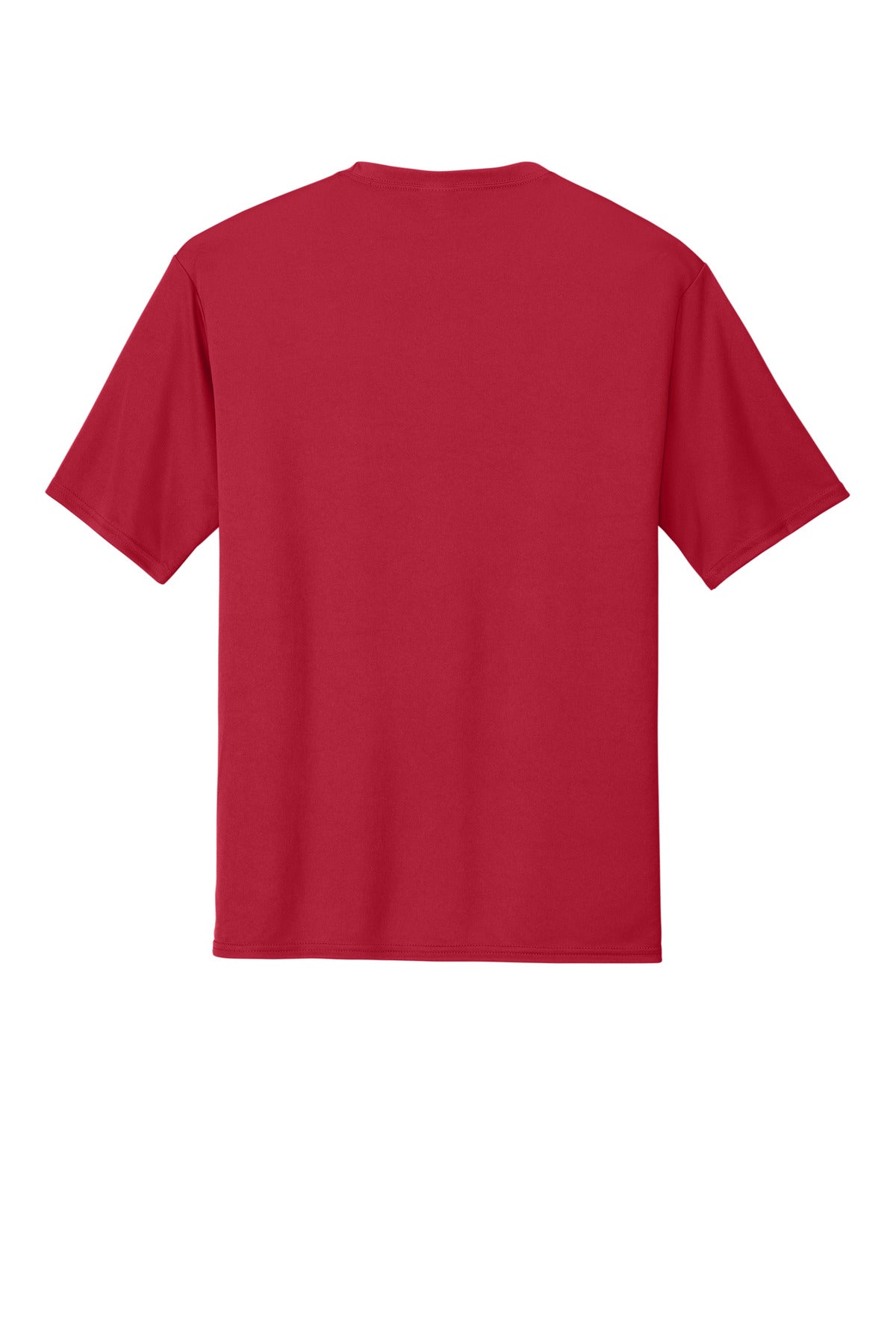 Rear View of Red Port & Company Performance Tee. PC380