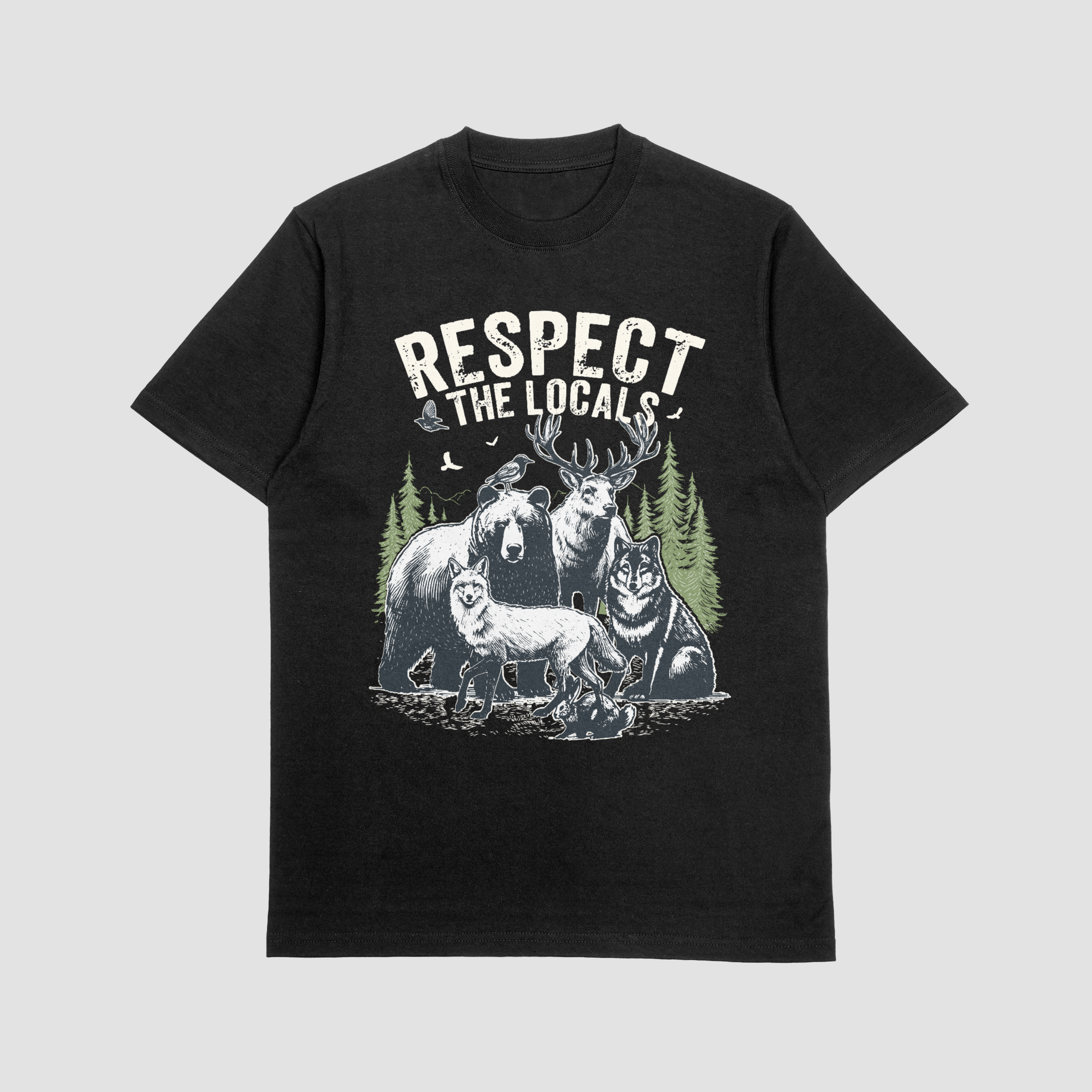 Respect the Locals Short Sleeve T Shirt