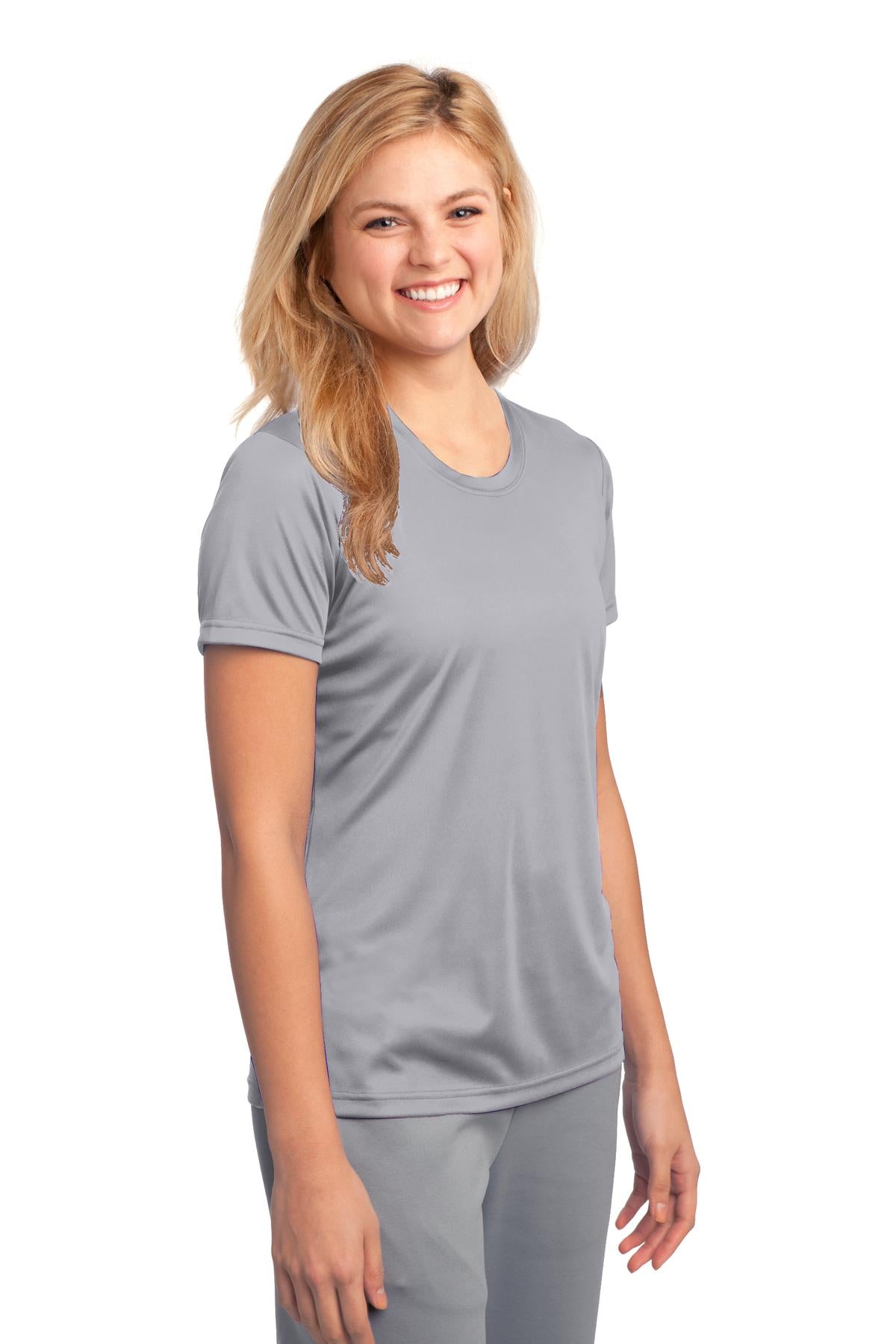 Silver Port & Company Women's Performance Tee. LPC380