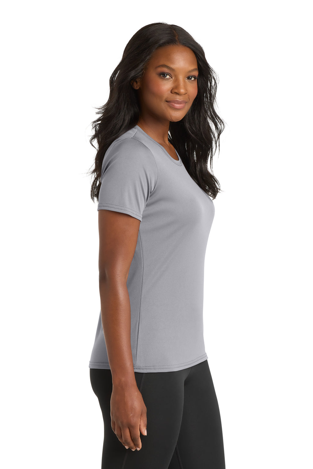 Silver Port & Company Women's Performance Tee. LPC380