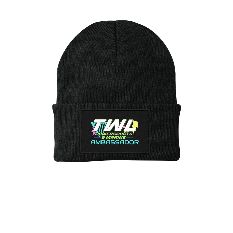 TWL Ambassador Patched Knit Beanie