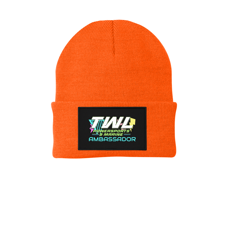 TWL Ambassador Patched Knit Beanie