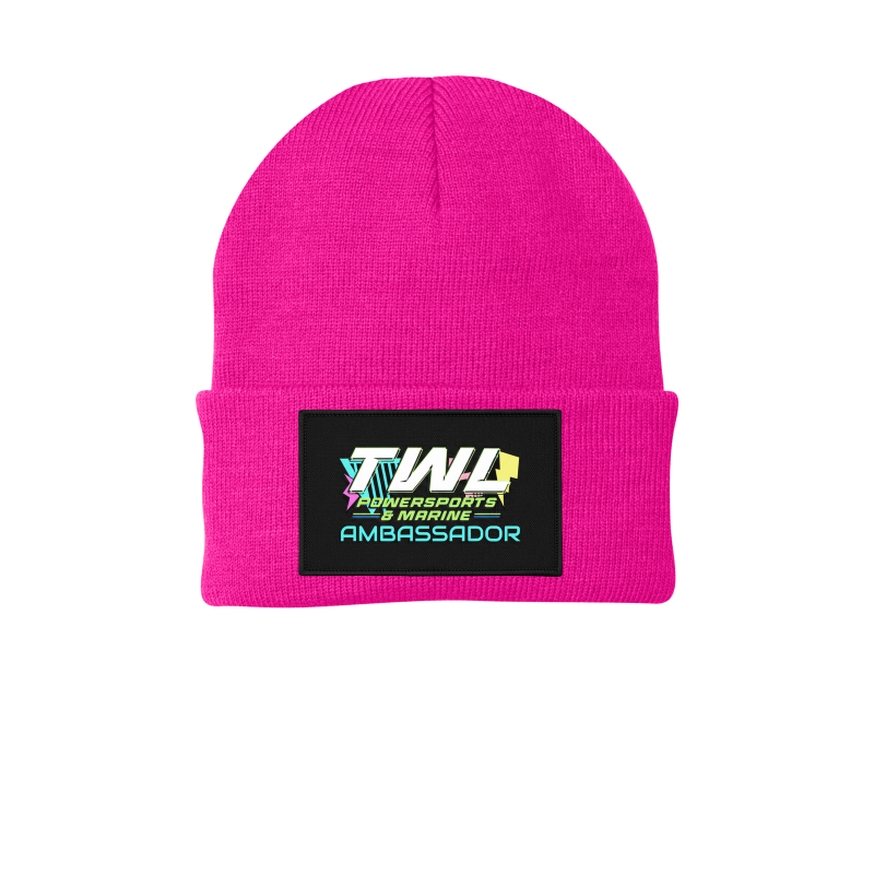 TWL Ambassador Patched Knit Beanie