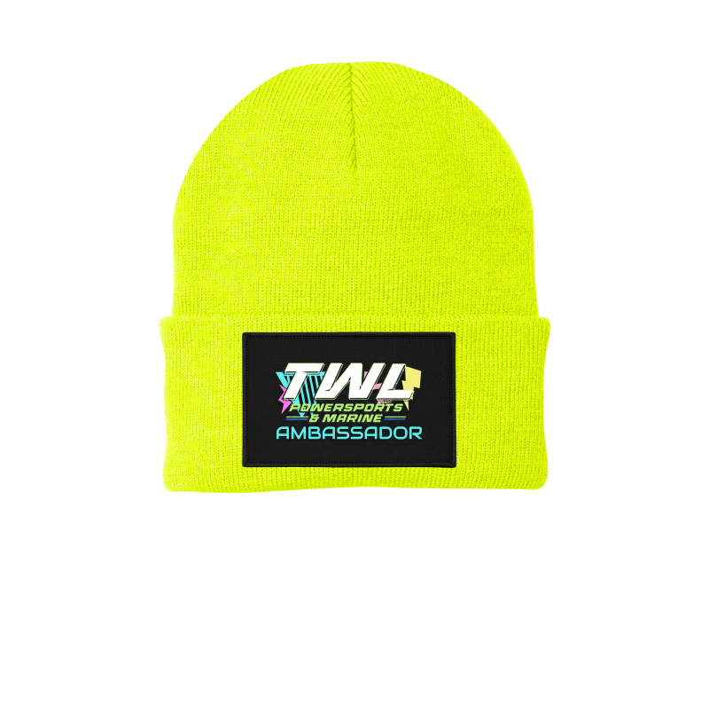 TWL Ambassador Patched Knit Beanie