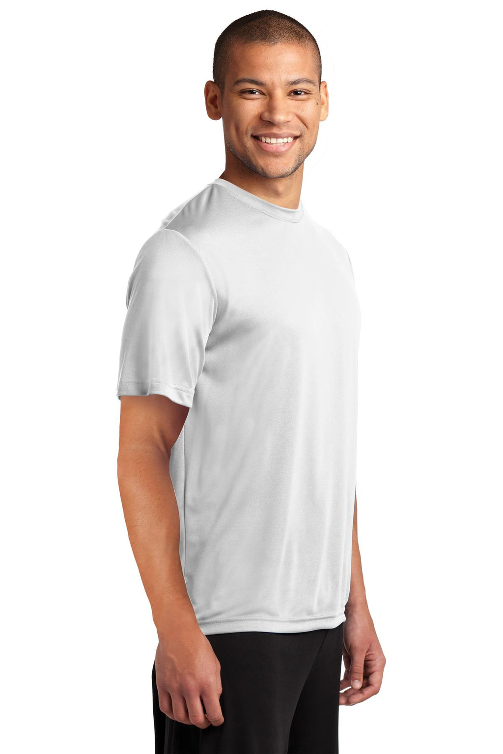 White Port & Company Performance Tee. PC380
