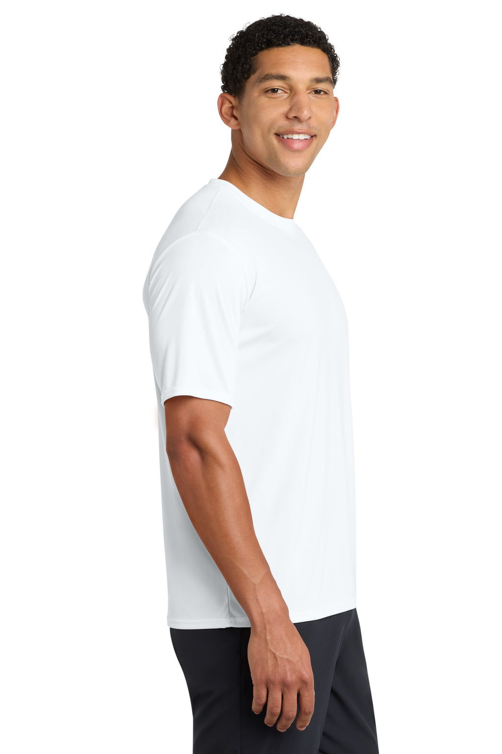 White Port & Company Performance Tee. PC380