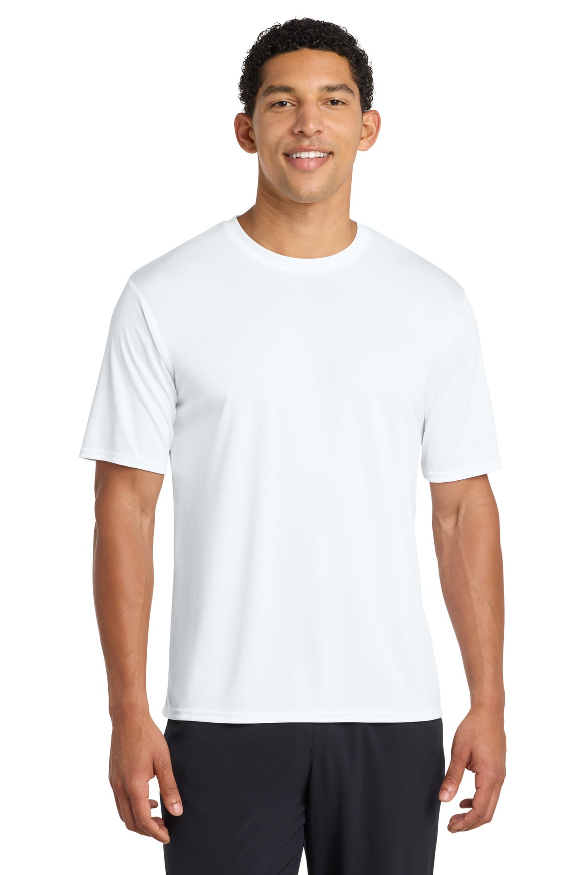 White Port & Company Performance Tee. PC380
