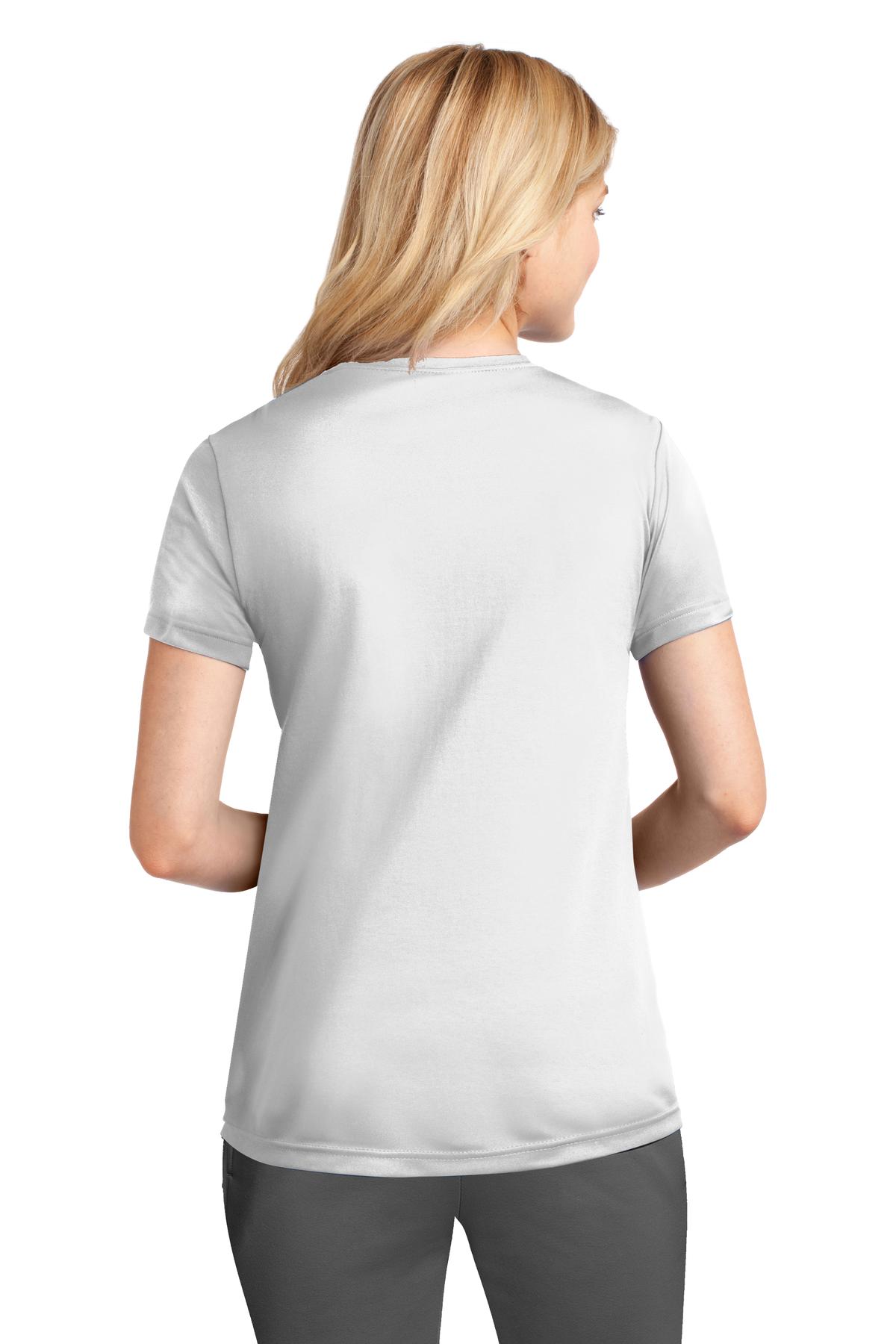 White Port & Company Women's Performance Tee. LPC380