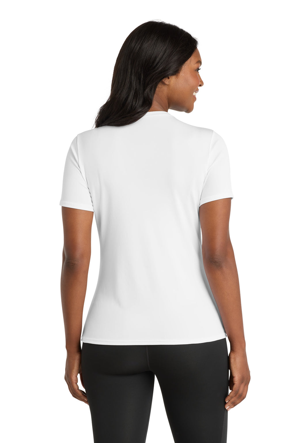 White Port & Company Women's Performance Tee. LPC380